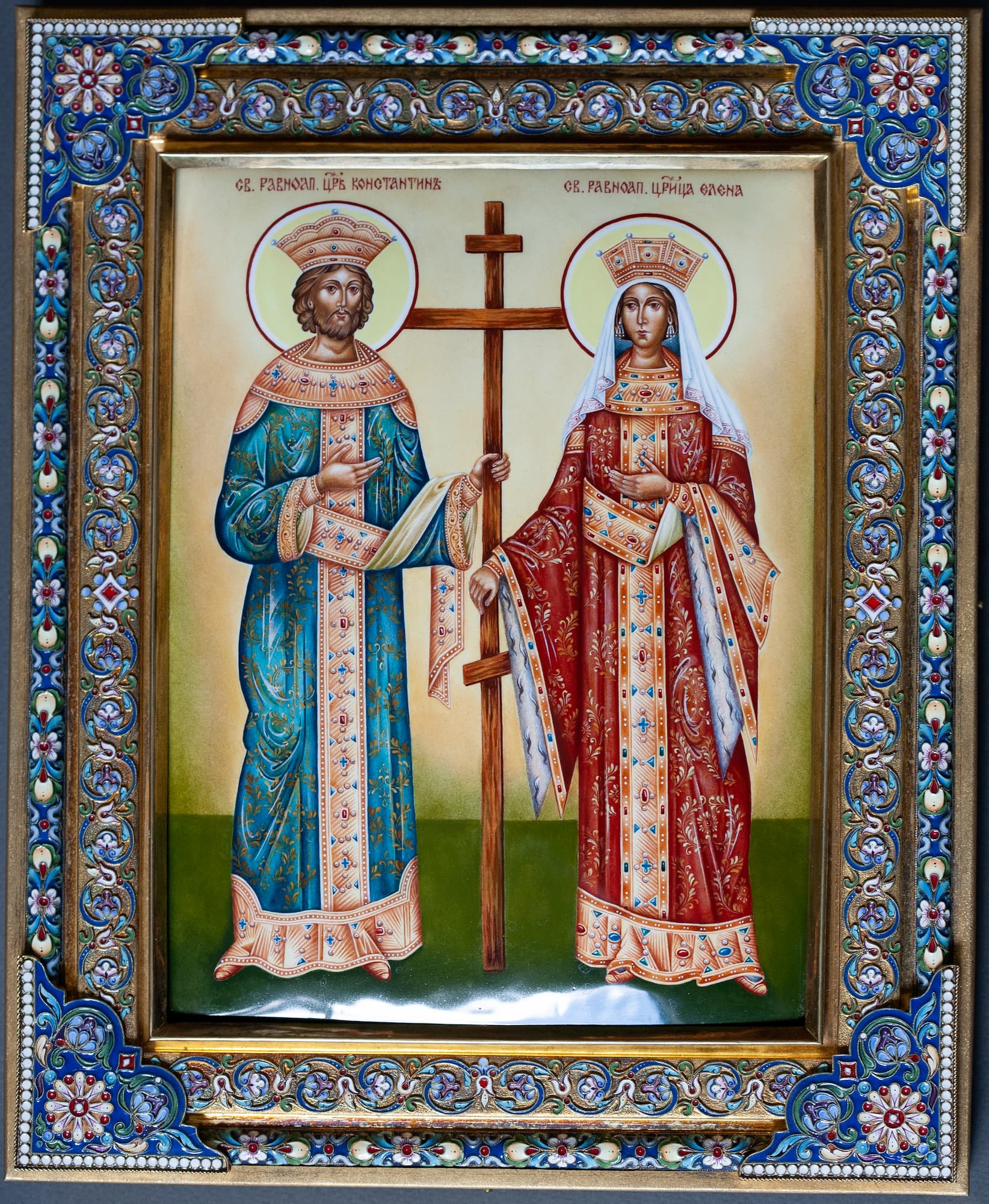 Равноапостольные Константин Великий и Елена Константинопольская